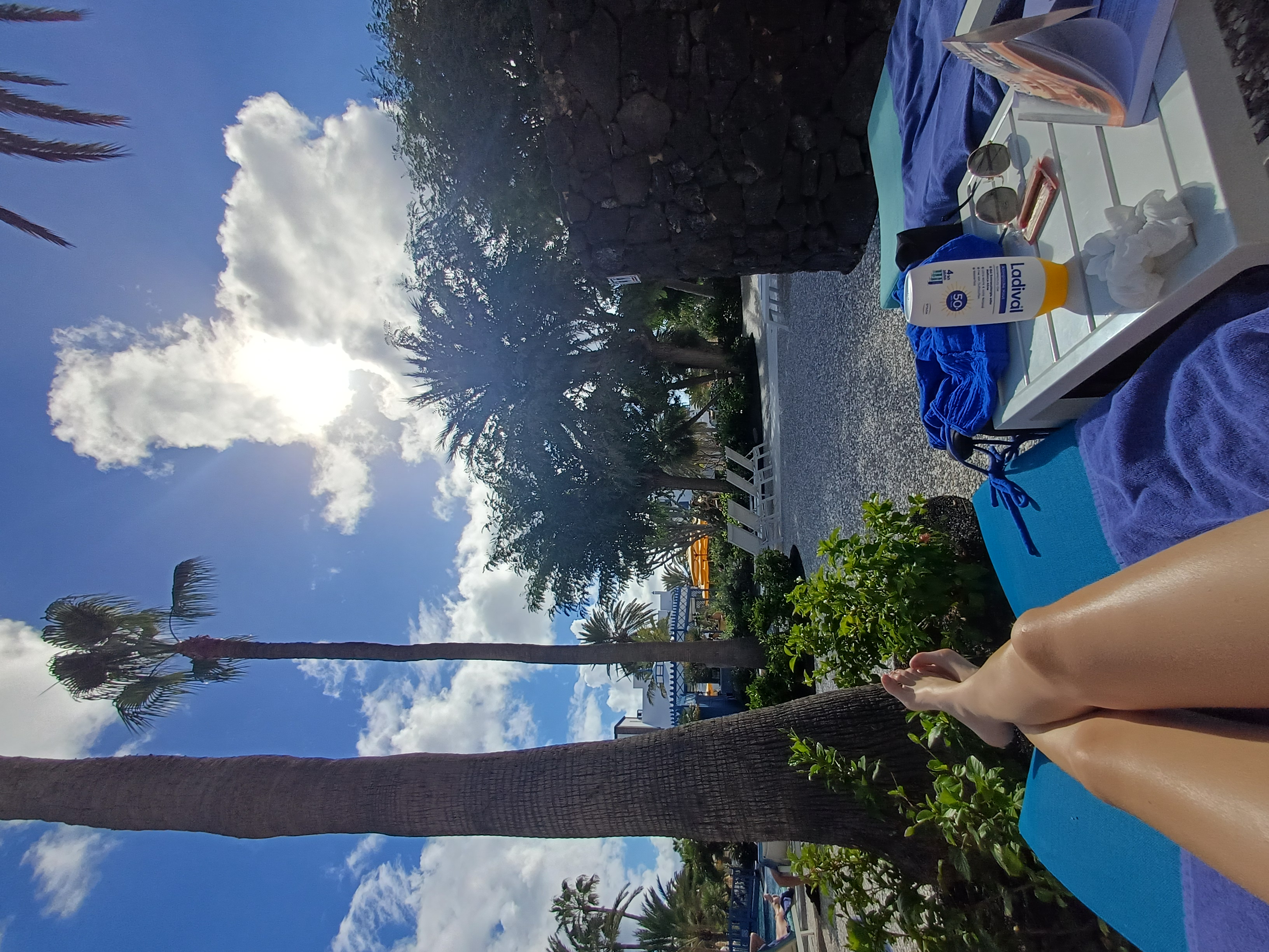 Adam Sandler by the pool